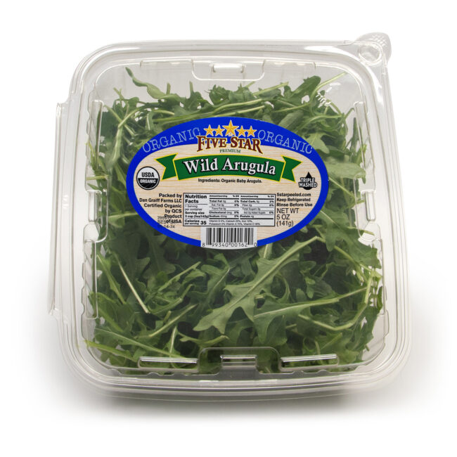 Organic Wild Arugula 5oz