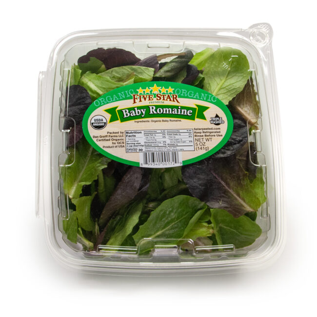 Organic Baby Romaine 5oz